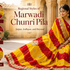 Regional Styles of Marwadi Chunri Pila: Jaipur, Jodhpur, and Beyond