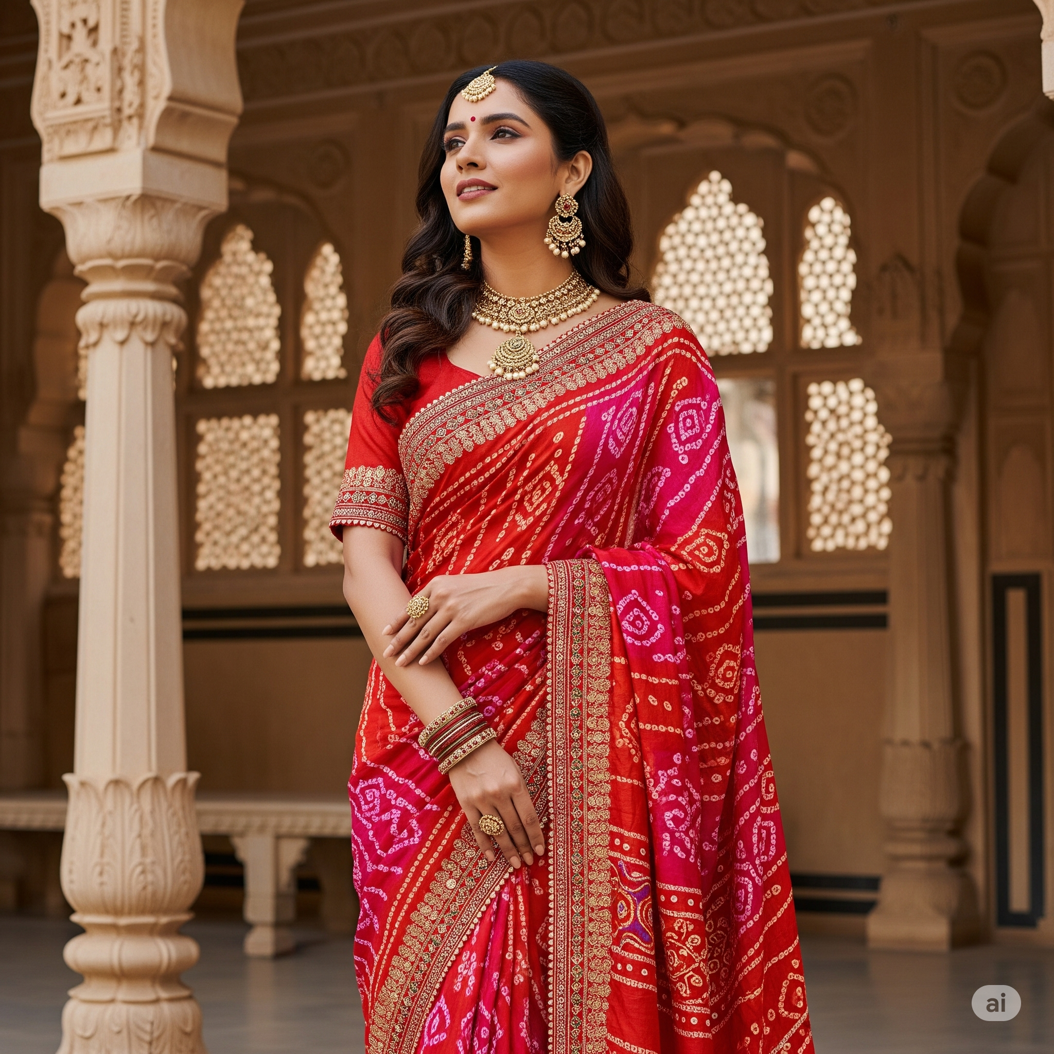 Your Guide to Shopping Bandhej Saree Online at KCPC Bandhani