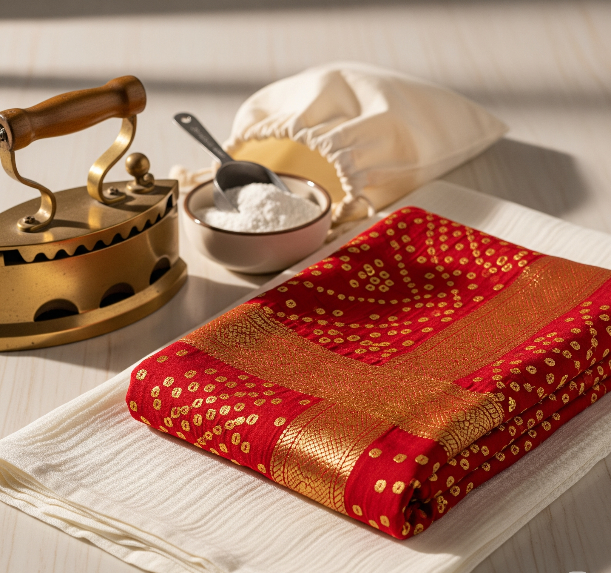 Bandhej Silk Saree Care Guide: Preserve Elegance for Years