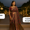 Wearing Heavy Leheriya for Receptions: Drape Tips