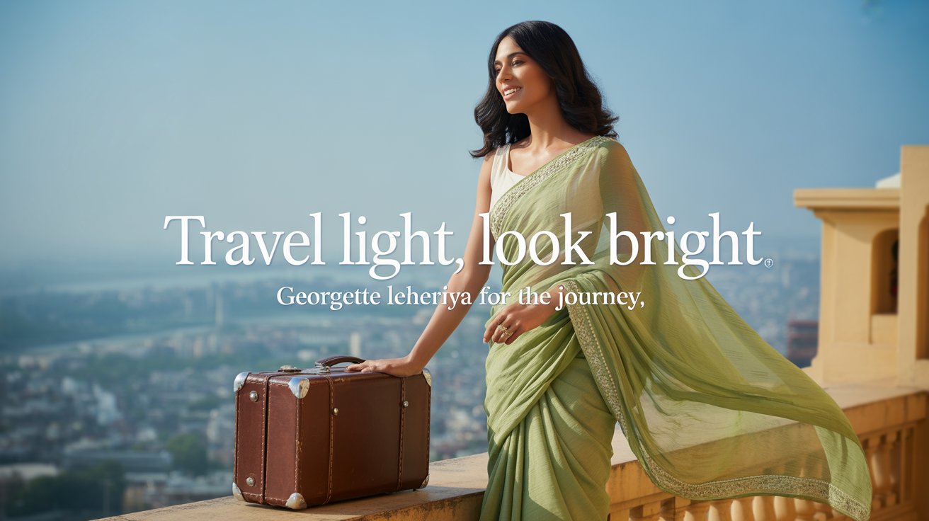 Choosing Georgette Leheriya for Travel: Pack and care