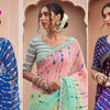 Leheriya Bandhej Saree Styling Tips for Day and Night Events