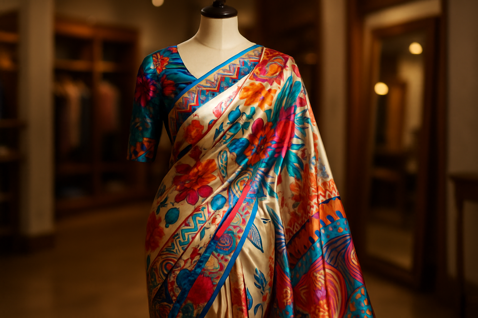 Most-Loved Printed Silk Sarees – Explore What’s Trending
