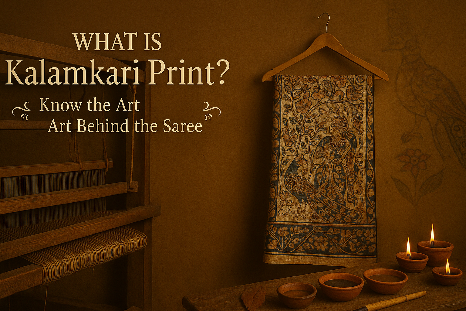 What is Kalamkari Print? Know the Art Behind the Saree