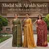 Modal Silk Ajrakh Saree: Why It Feels Light And Looks Premium