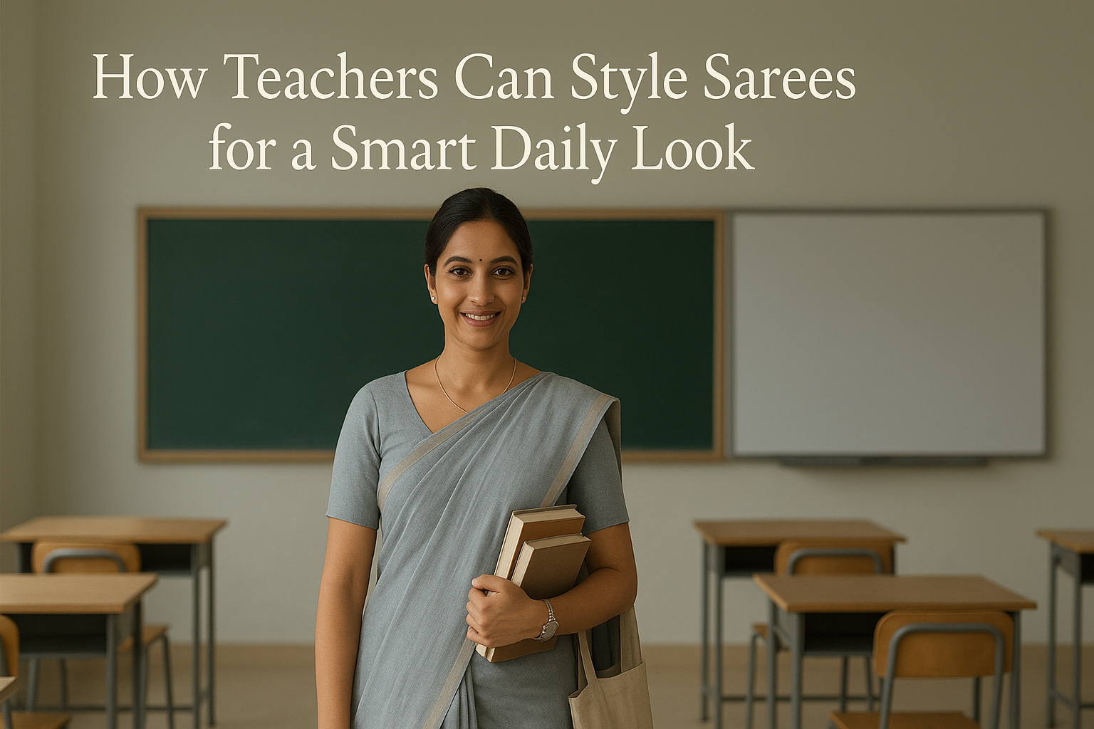 How Teachers Can Style Sarees for a Smart Daily Look
