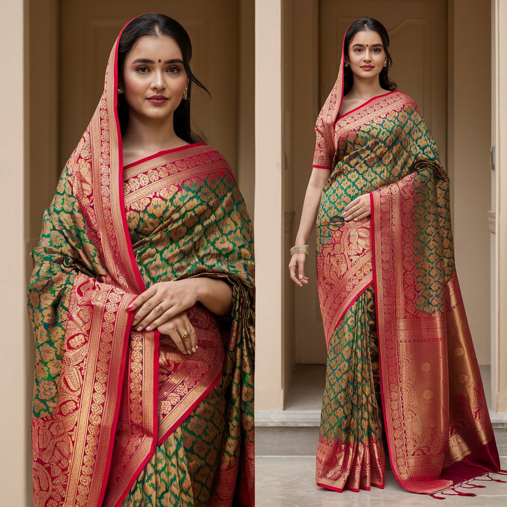 Pure gajji silk sarees hotsell