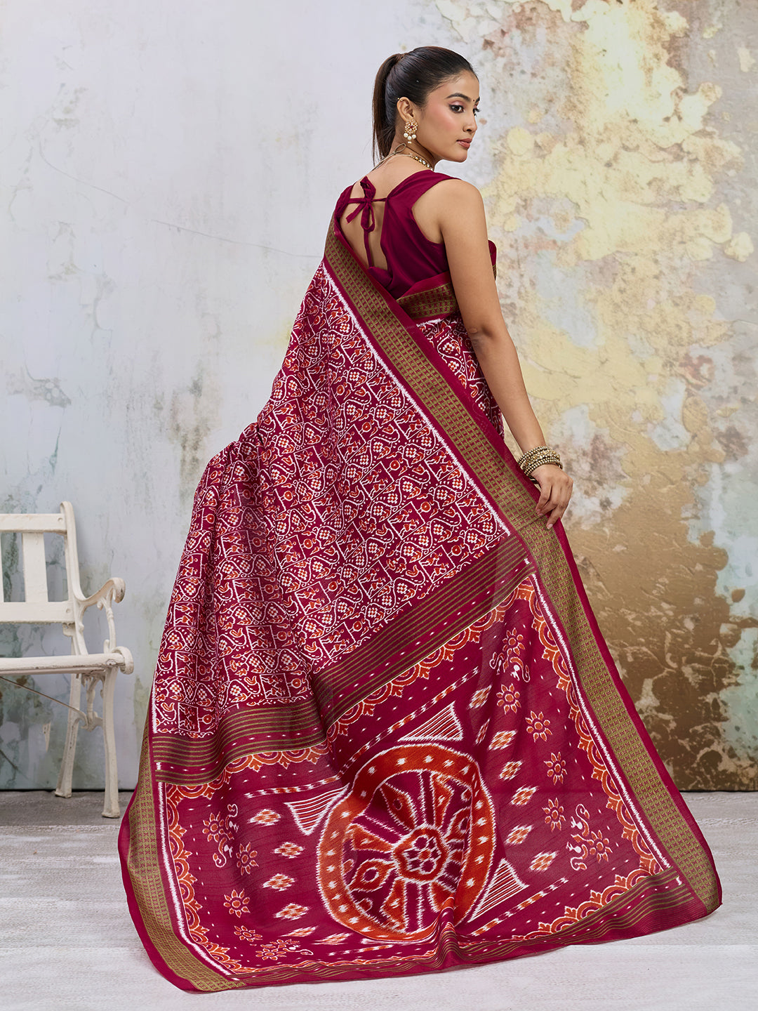 KcPc Premium Cotton Silk Saree with Beautiful Printed Style DesignAPL