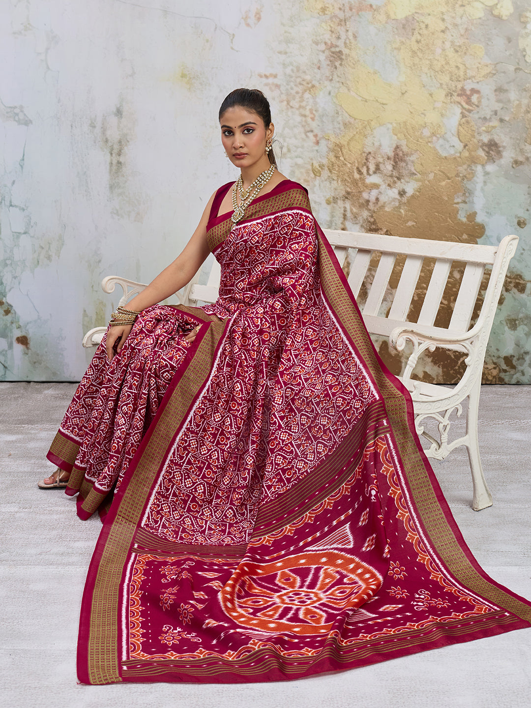 KcPc Premium Cotton Silk Saree with Beautiful Printed Style DesignAPL