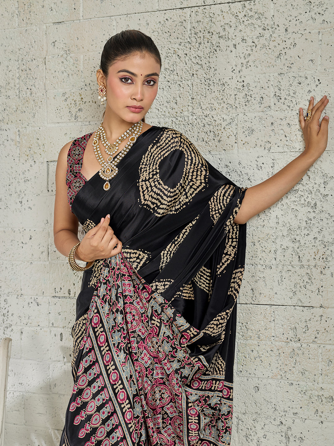 KcPc New Soft & StylishKalindi Casual Wear Saree in Crepe Silk FabricAPL