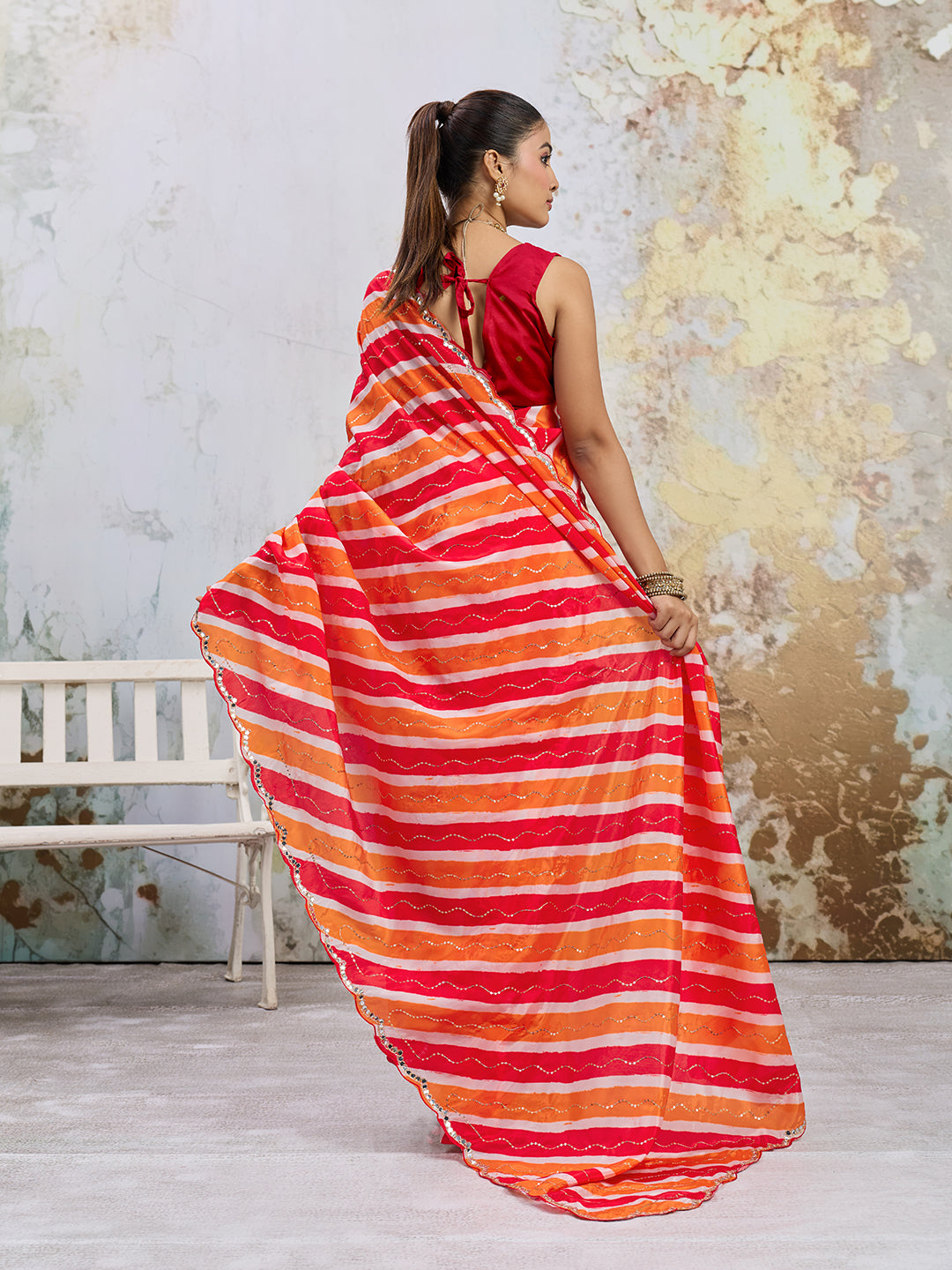 KcPc Premium Silk Saree with Elegant Ethnic Fashion Look
