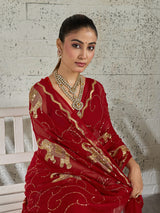 KcPc New Luxury Chiffon Saree Designed for Festive & Traditional OccasionsDWA