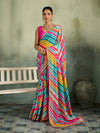 KcPc Premium Leheriya Style Sarees for Festive WearGAN