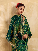 Buy New Royal Ghatchola Style Saree with Gota Patti Work KcPc