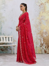 KcPc Traditional Bandhani Sarees for Festive CelebrationsBAL