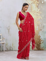 KcPc Traditional Bandhani Sarees for Festive CelebrationsBAL