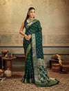 KcPc New Graceful Viscose Silk Bandhani Saree with Zari Weaving Border RAJ