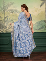 Buy Printed Style With Zari border