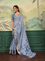 Buy Printed Style With Zari border