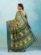 Buy Printed Style With Zari border