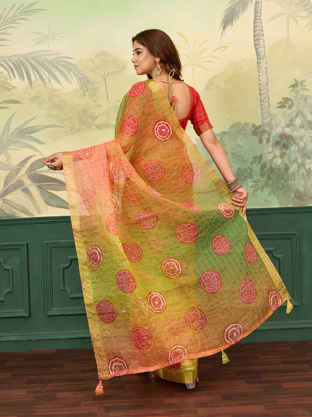 Buy Bandhani Saree