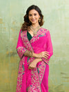 Leheriyrea style saree with embroidery work
