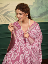 Buy Printed Style With Zari border