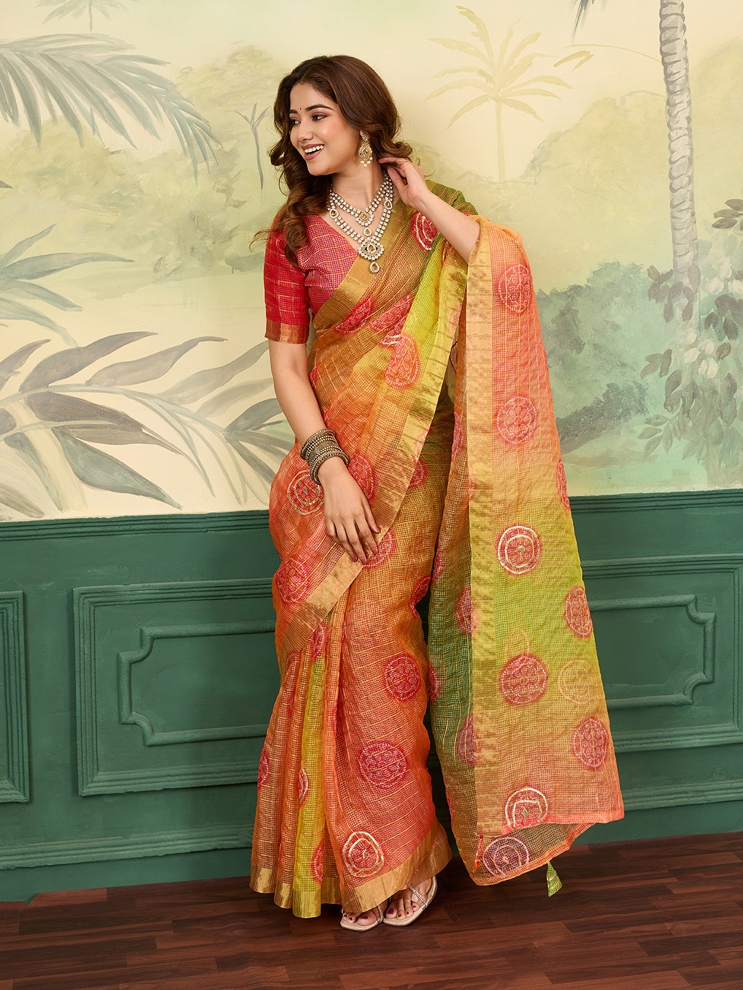 Buy Bandhani Saree