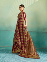 Buy Banarasi Saree With Festivel Wear