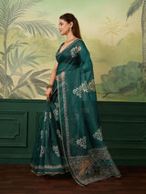 Buy Bandhani Saree With Casual Wear