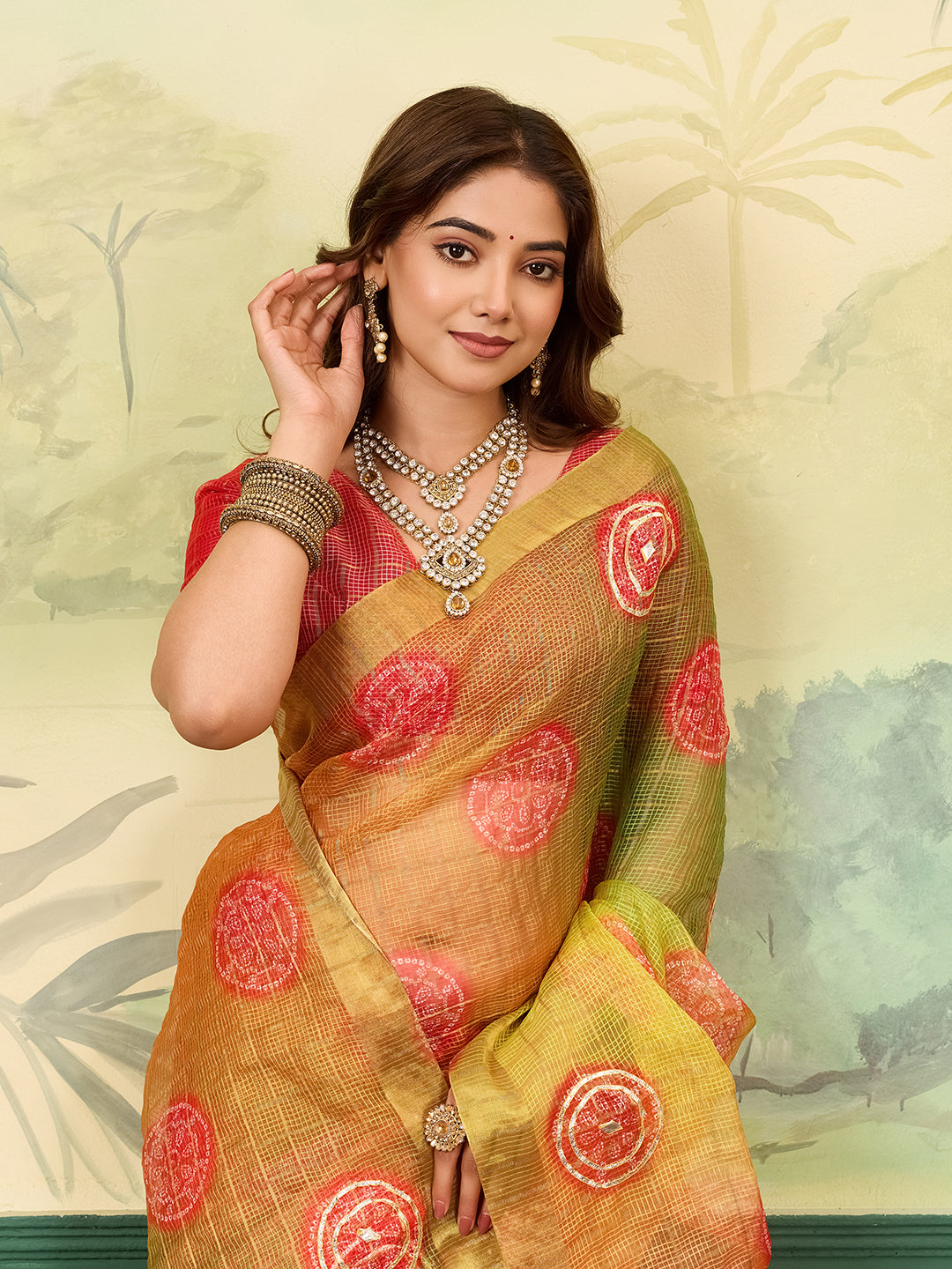 Buy Bandhani Saree