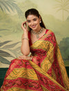 Buy Ghatchola Saree With Bikaneri bandhej Work