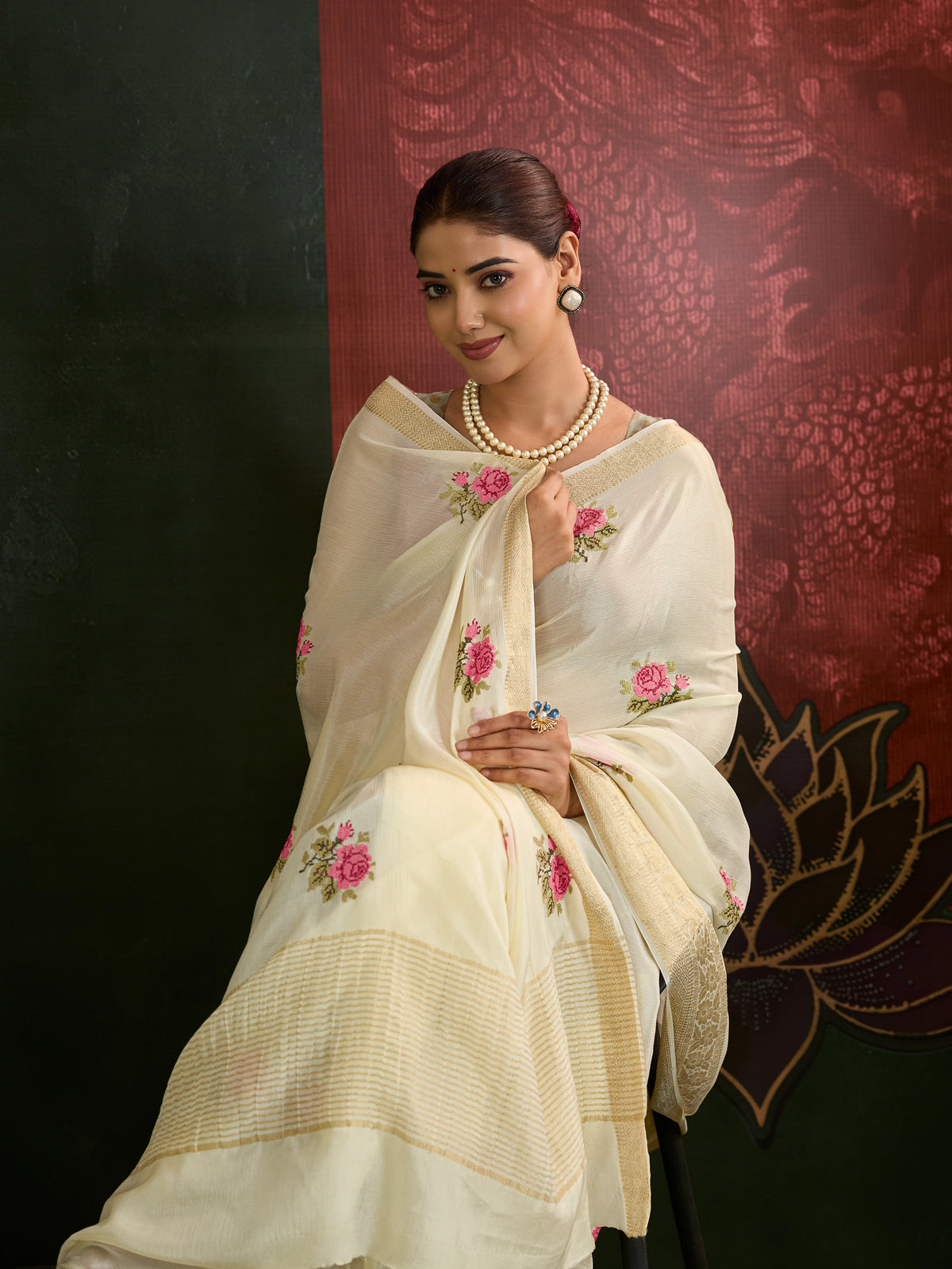 KcPc Premium Ethnic HO Silk Saree with Royal Banarasi EleganceMAD