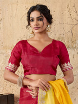 Buy New Designer Saree with Traditional Gotapatti Work KcPc