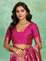 Buy Latest Bandhani Saree With Casual Wear