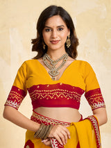 Buy Bandhani Saree with Gotapatti Work Kcpc Image