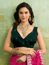 Buy Designer Georgette Bandhani Saree with Gota Patti Work Kcpc
