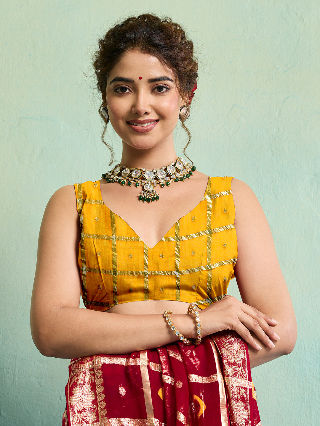 KcPc New Elegant Georgette Casual Saree With Zari WeavingCHAND