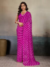 Buy New Chiffon Leheriya Style With Casual Wear Saree