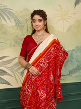 Buy New Premium Saree with Beautiful Gotapatti Detailing KcPc