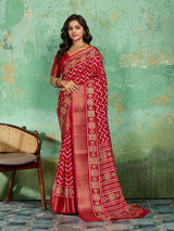 Buy New Launch Cotton Silk Printed Style With Daily Wear Saree