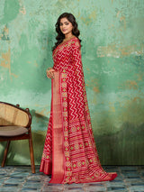 Buy New Launch Cotton Silk Printed Style With Daily Wear Saree