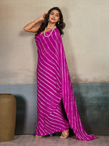 Buy New Chiffon Leheriya Style With Casual Wear Saree