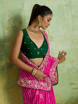 KcPc Traditional Georgette Leheriya Saree Collection GAS