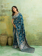 Silk With Zari Weaving Saree under 2000