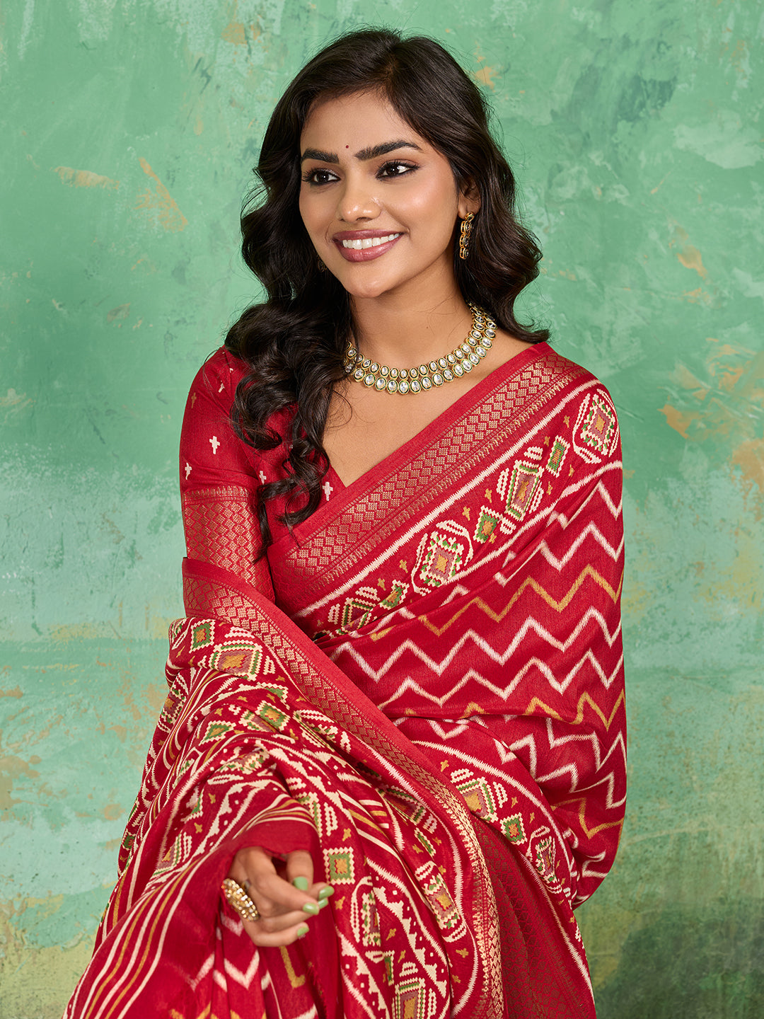 Buy New Launch Cotton Silk Printed Style With Daily Wear Saree