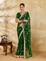 Buy Georgette Saree with Gota patti Work kcpc