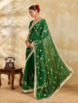 Buy Georgette Saree with Gota patti Work kcpc