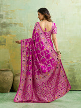 Silk With Zari Weaving Saree under 2000