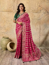 Gharchola saree with Catdana jardozi work